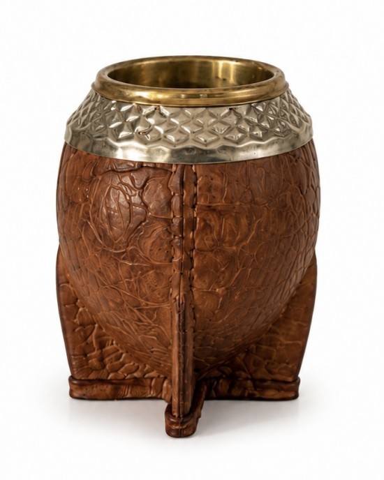Torpedo Imperial  with golden crown ( wrought leather )