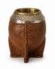 Torpedo Imperial  with golden crown ( wrought leather )