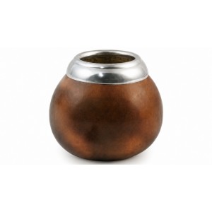 Calabaza Marron con virola (dark brown)