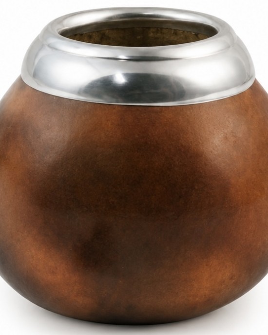 Calabaza Marron con virola (dark brown)