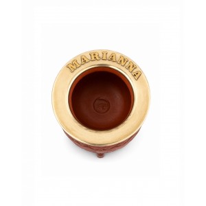Camioneros Ceramic in Wrought Leather   ( Marianna )