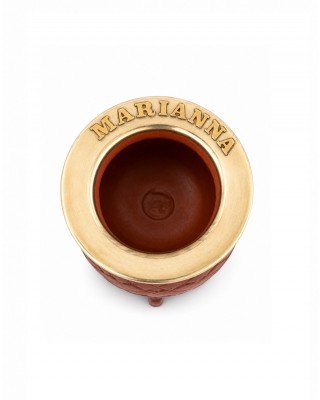 Camioneros Ceramic in Wrought Leather   ( Marianna )