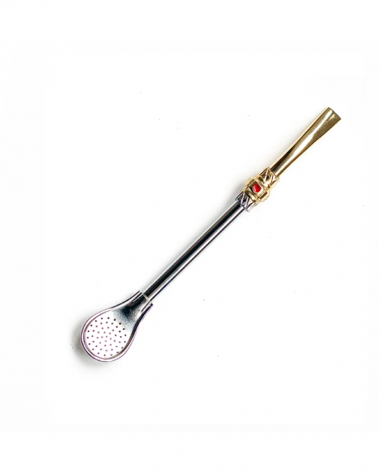 Bombilla Metal 19cm