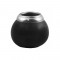 Calabaza Negro con virola aluminio